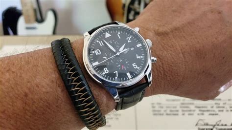 iwc homaje|homage watch for iwc pilot.